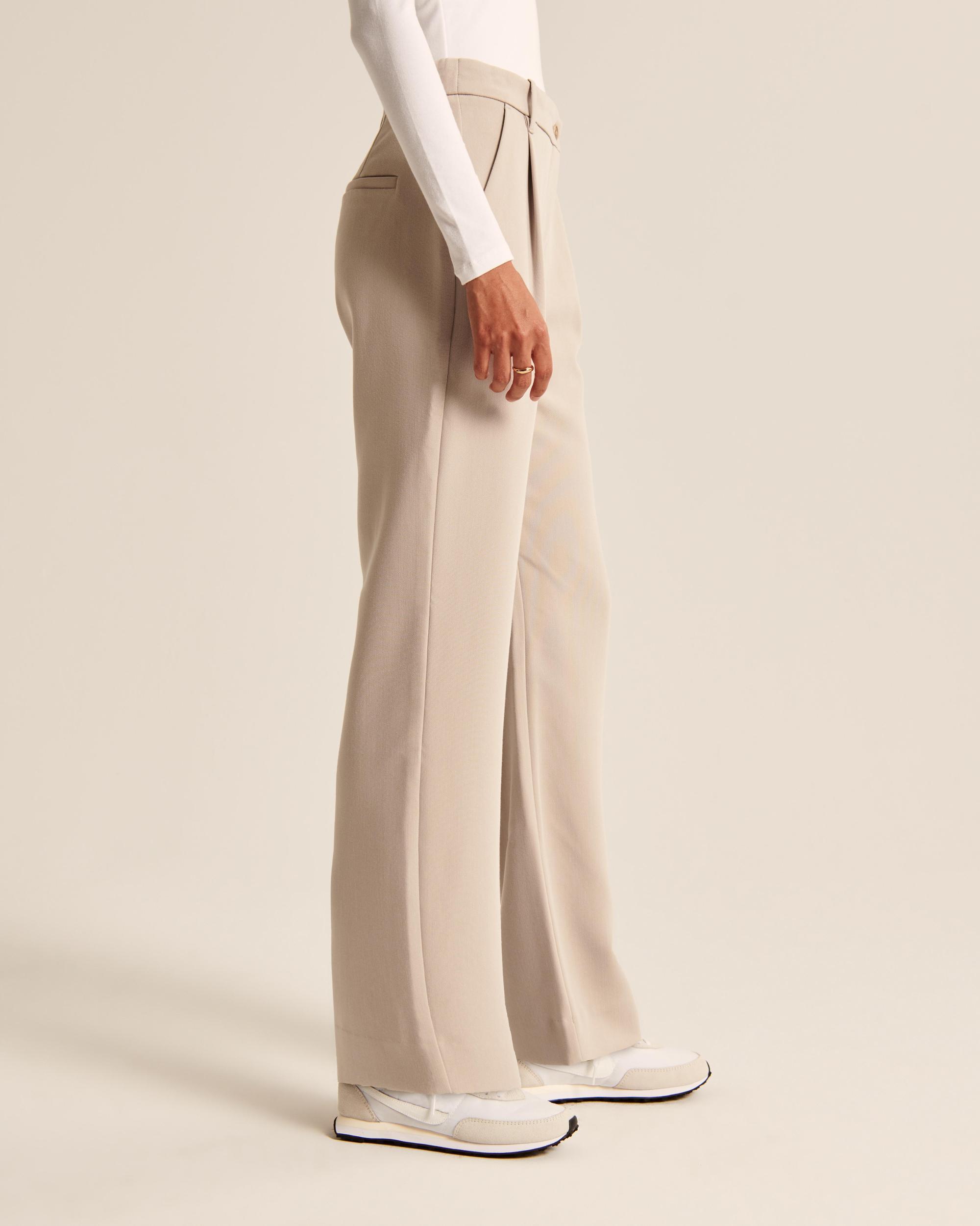 Tailored Relaxed Straight Pant Product Image