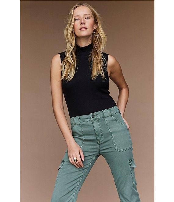 Sanctuary Essential Mock Neck Sleeveless Knit Tank Top Product Image