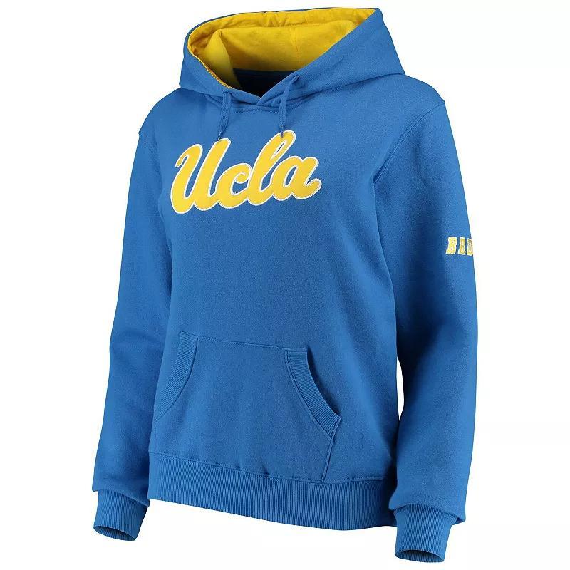 Women's Stadium Athletic Blue UCLA Bruins Big Logo Pullover Hoodie, Size: 2XL Product Image