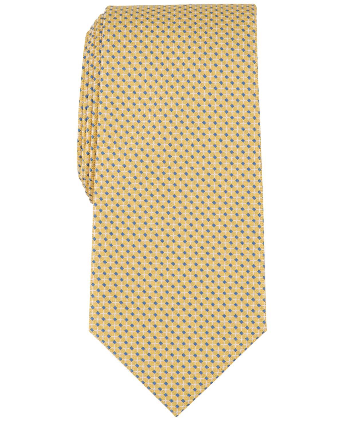 Men's Nautica Mini Pattern Tie, Orange Rhea Product Image
