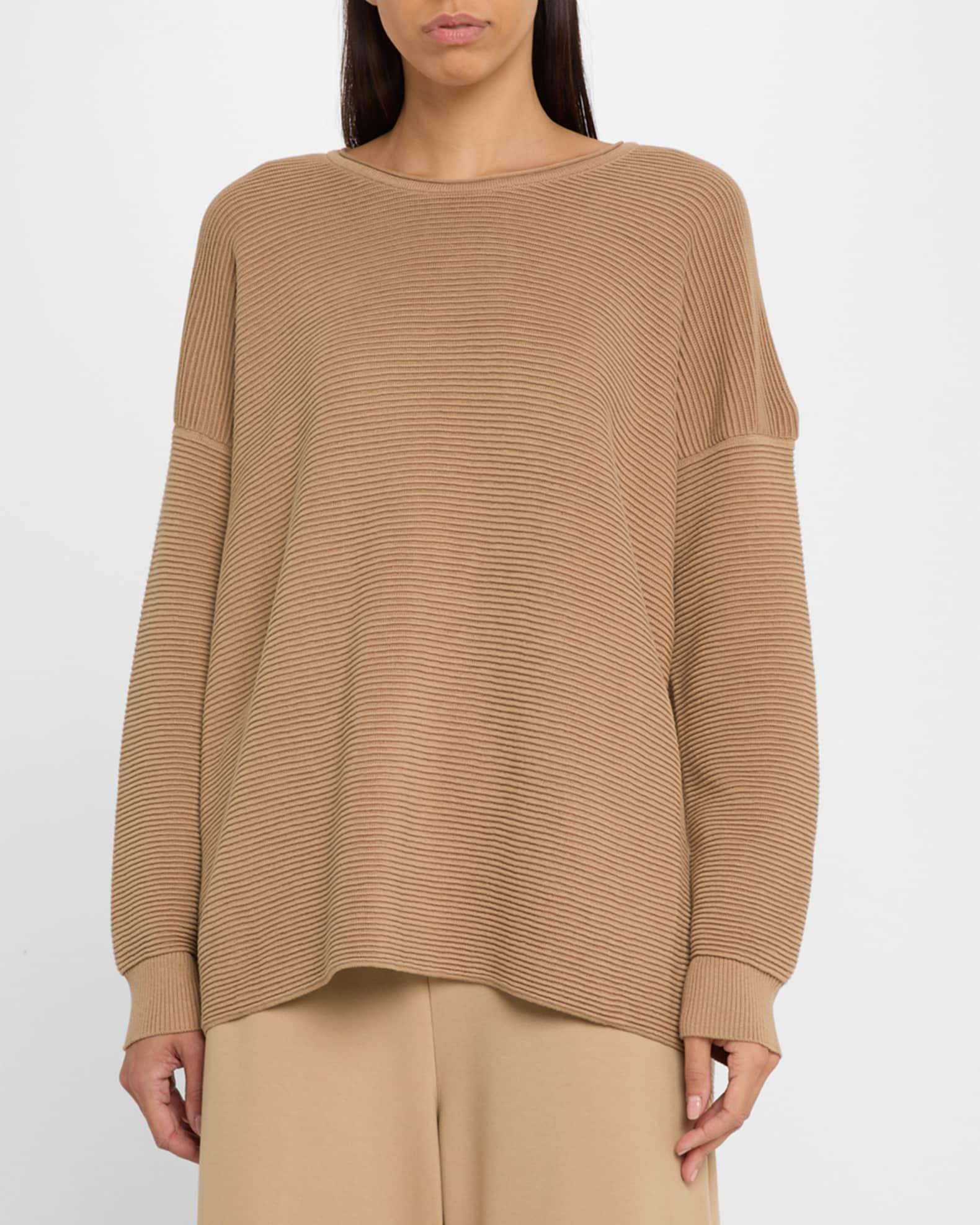 Ribbed Crewneck Tunic Product Image
