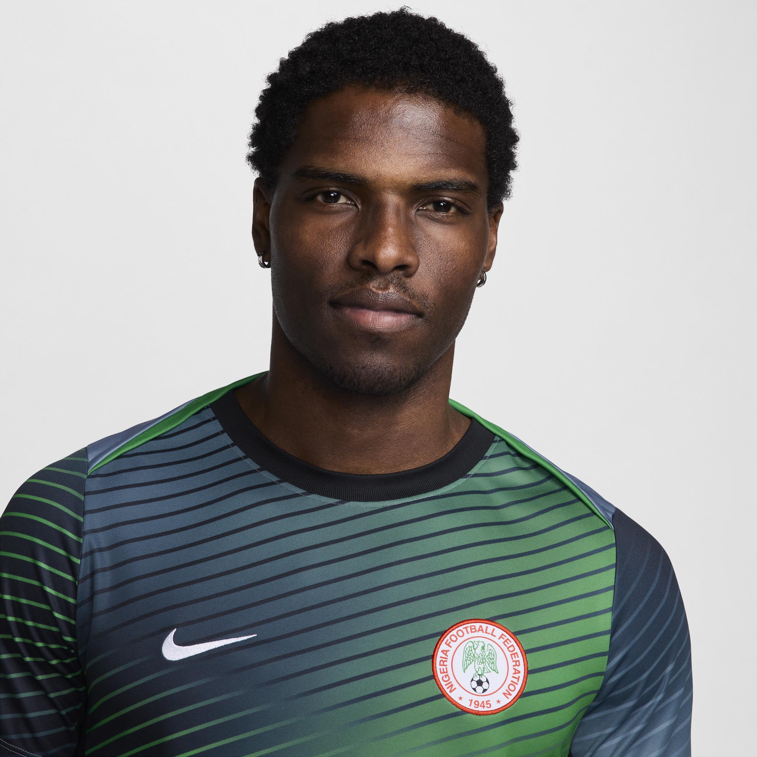 Nigeria Academy Pro Nike Mens Dri-FIT Soccer Pre-Match Short-Sleeve Top Product Image