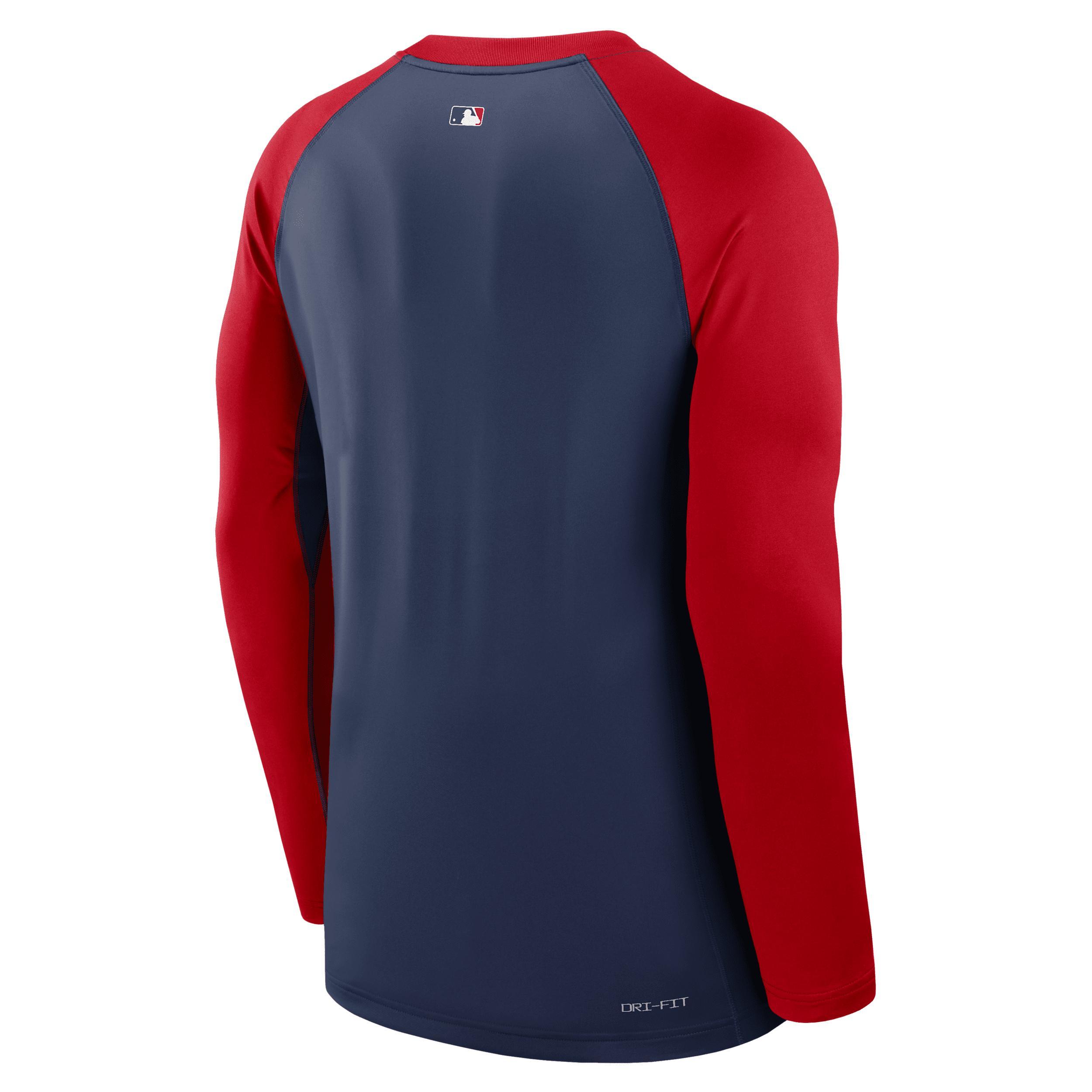 St. Louis Cardinals Authentic Collection Game Time Nike Men's Dri-FIT MLB Pullover Crew Product Image