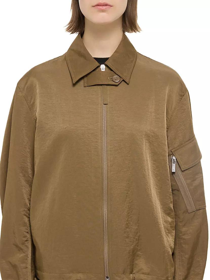 Zip Bomber Jacket Product Image