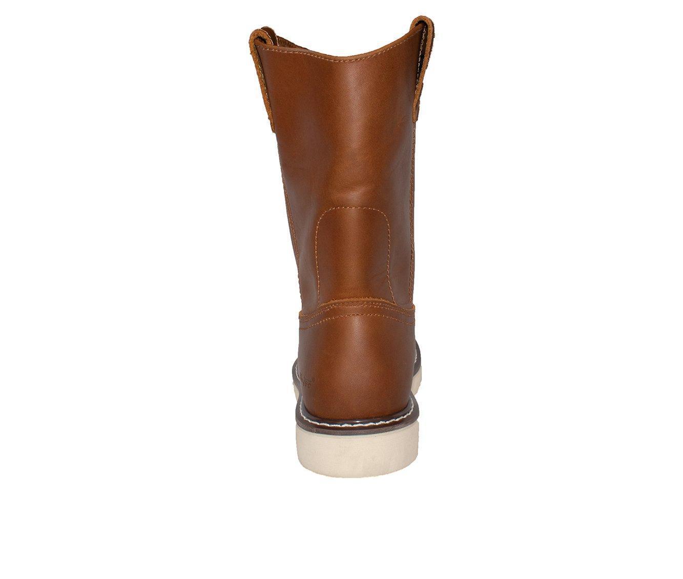 Men's AdTec 8" Side Zip Compost Toe Wellington Work Boots Product Image