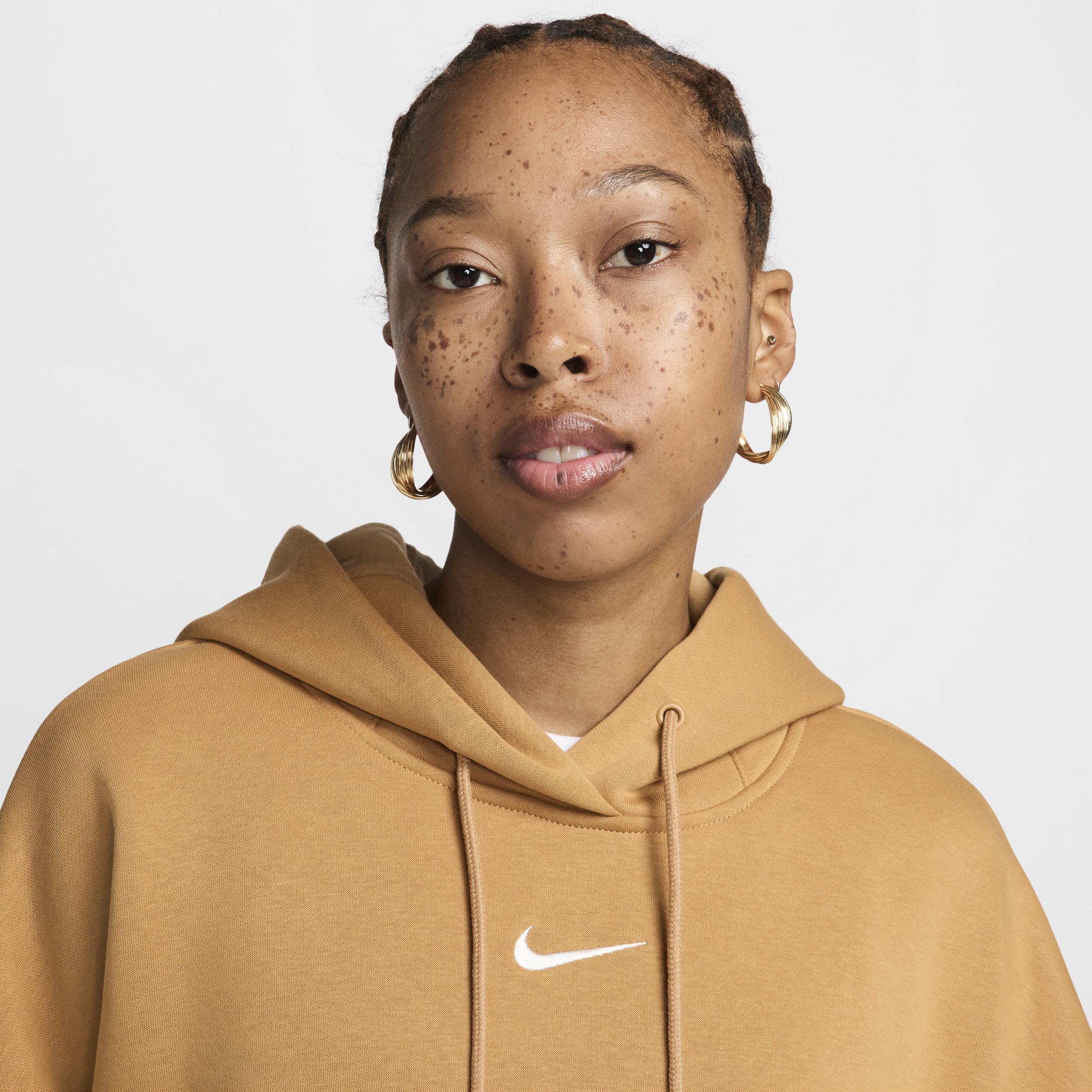 Womens Nike Sportswear Phoenix Fleece Over-Oversized Pullover Hoodie Product Image