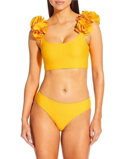 Antonio Melani Solid Classic Hipster Swim Bottom Product Image