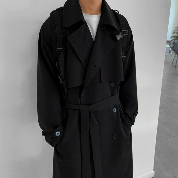 RT No. 1139 LONG TRENCH COAT Product Image