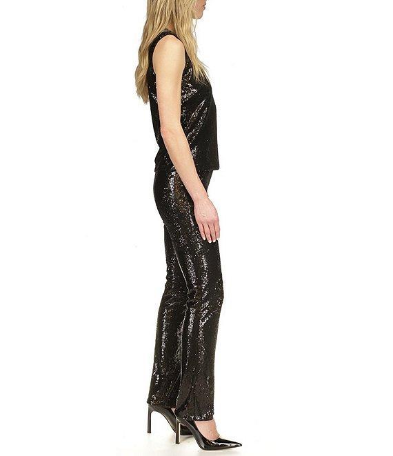 Michael Kors Sequin Split Hem Pull-On Pant Product Image