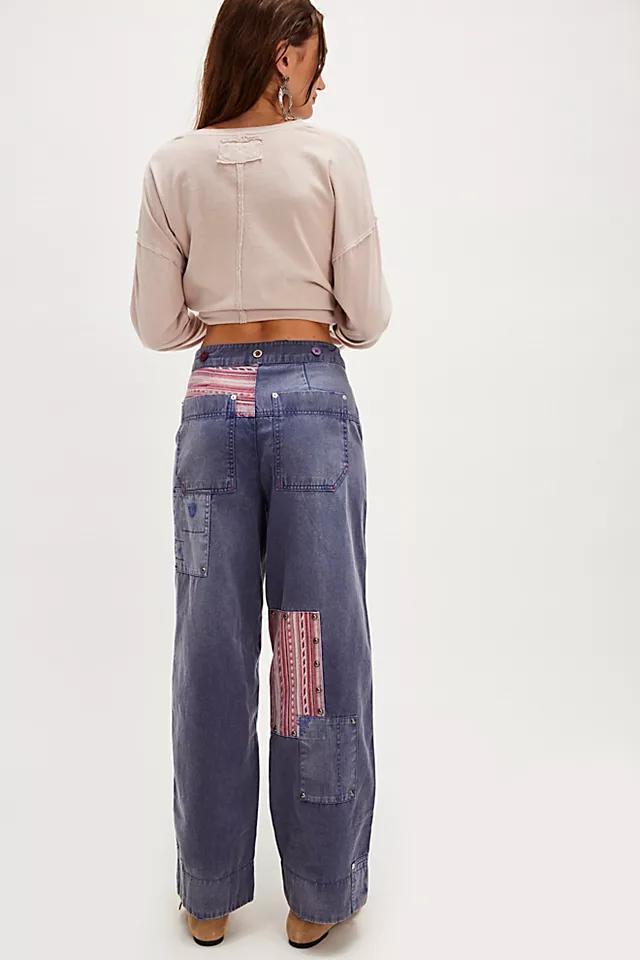 La Vie Patched Pants Product Image