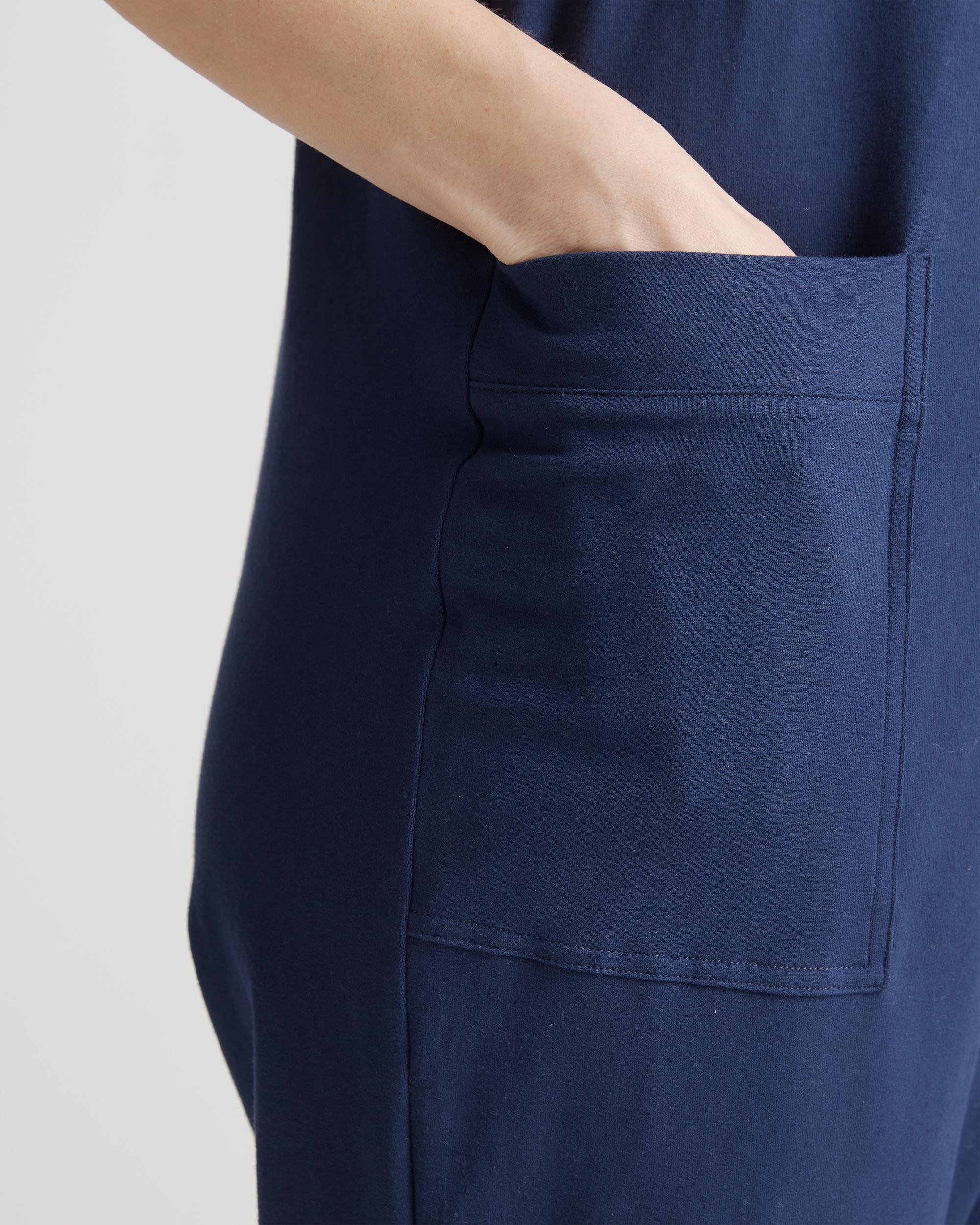 Quince | Women's Maternity Overalls Size XL, Organic Cotton Product Image