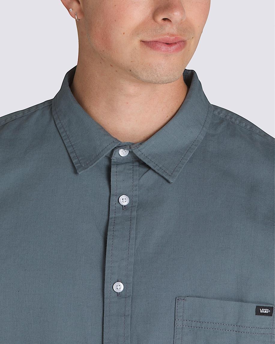 Lawson Woven Shirt in Stormy Weather Blue| Vans US Product Image