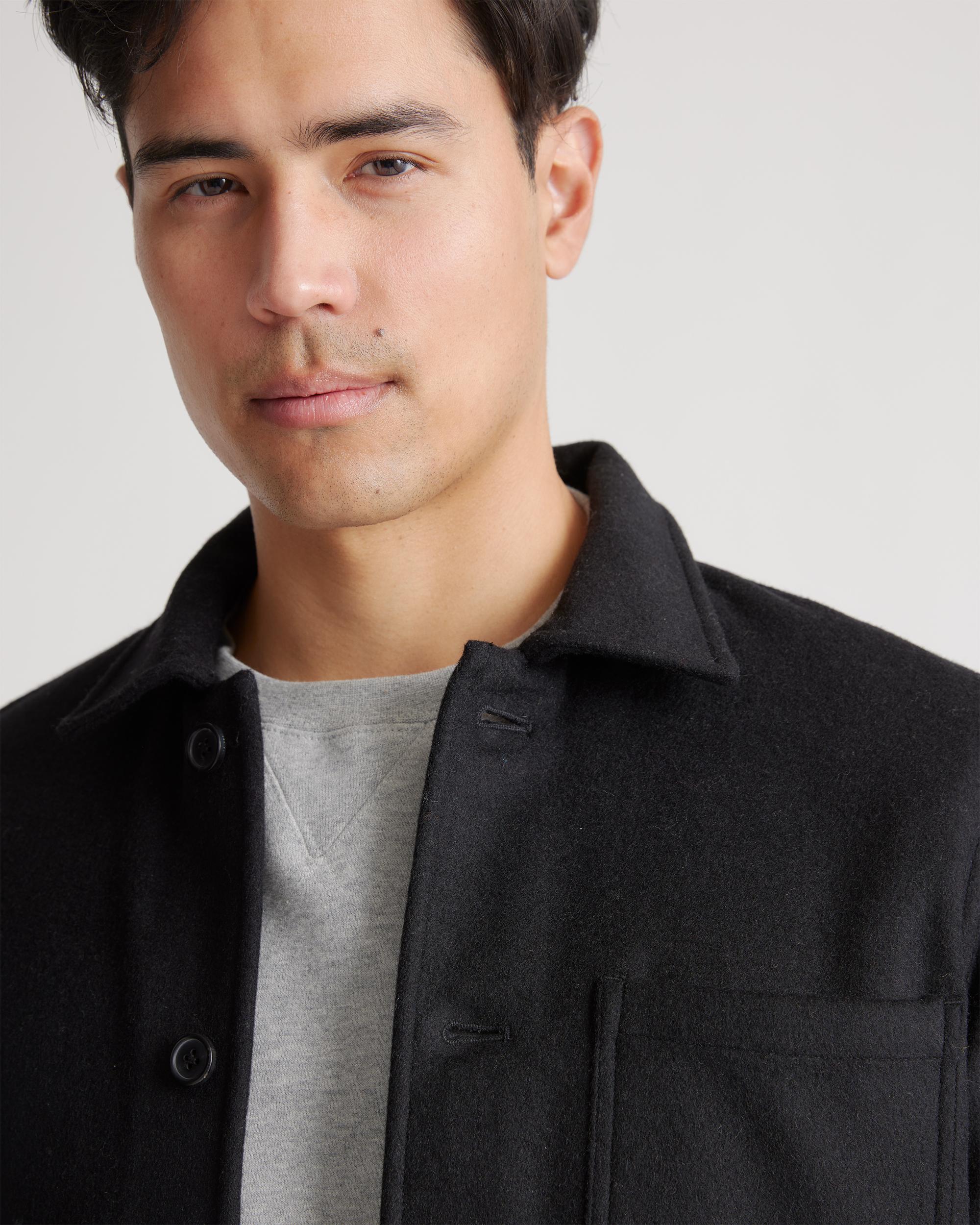 Quince | Men's Italian Wool Chore Jacket Size XL, Wool/Nylon Product Image