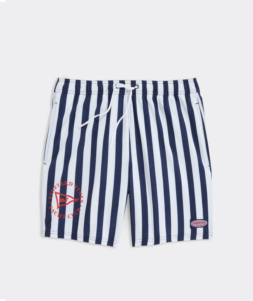 7 Inch Printed Chappy Swim Trunks Product Image