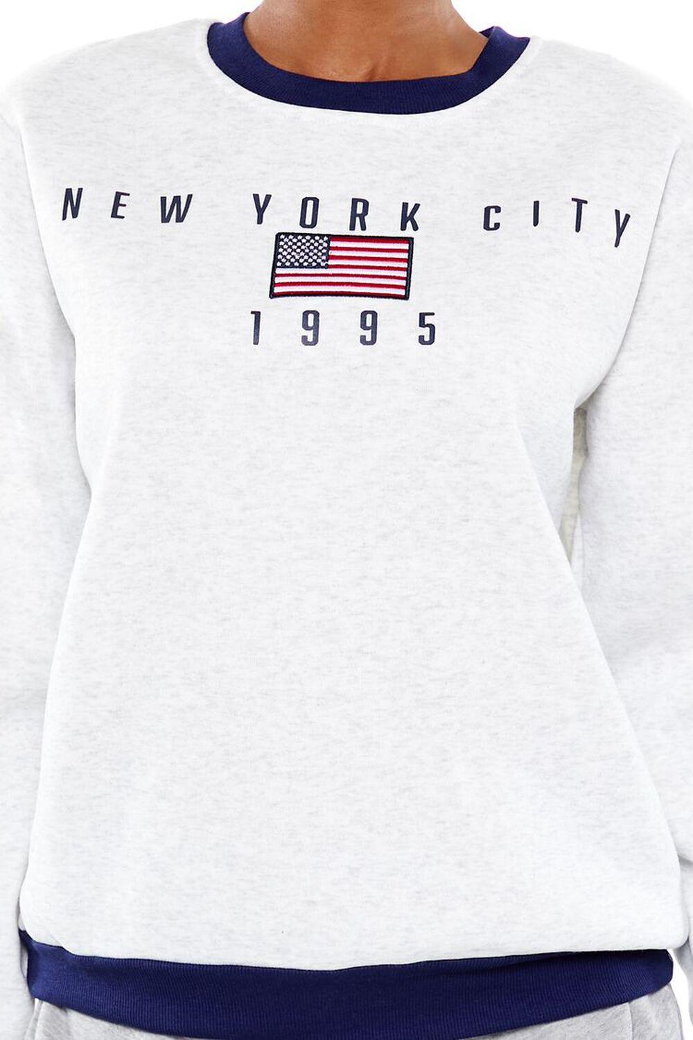 Embroidered New York City Pullover | Forever 21 Product Image