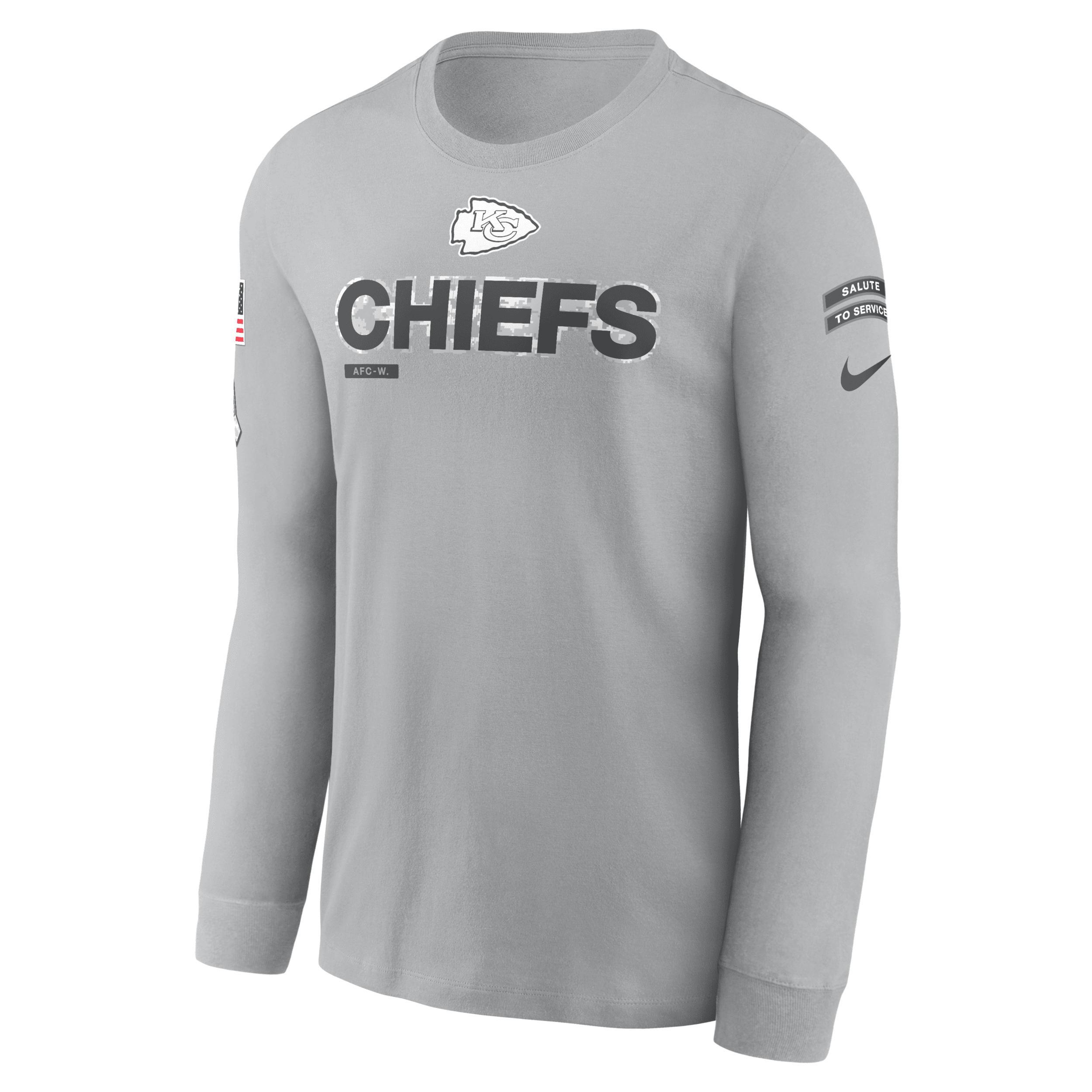 Dallas Cowboys Salute to Service Mascot Edge Legend Nike Men's NFL Long-Sleeve T-Shirt Product Image
