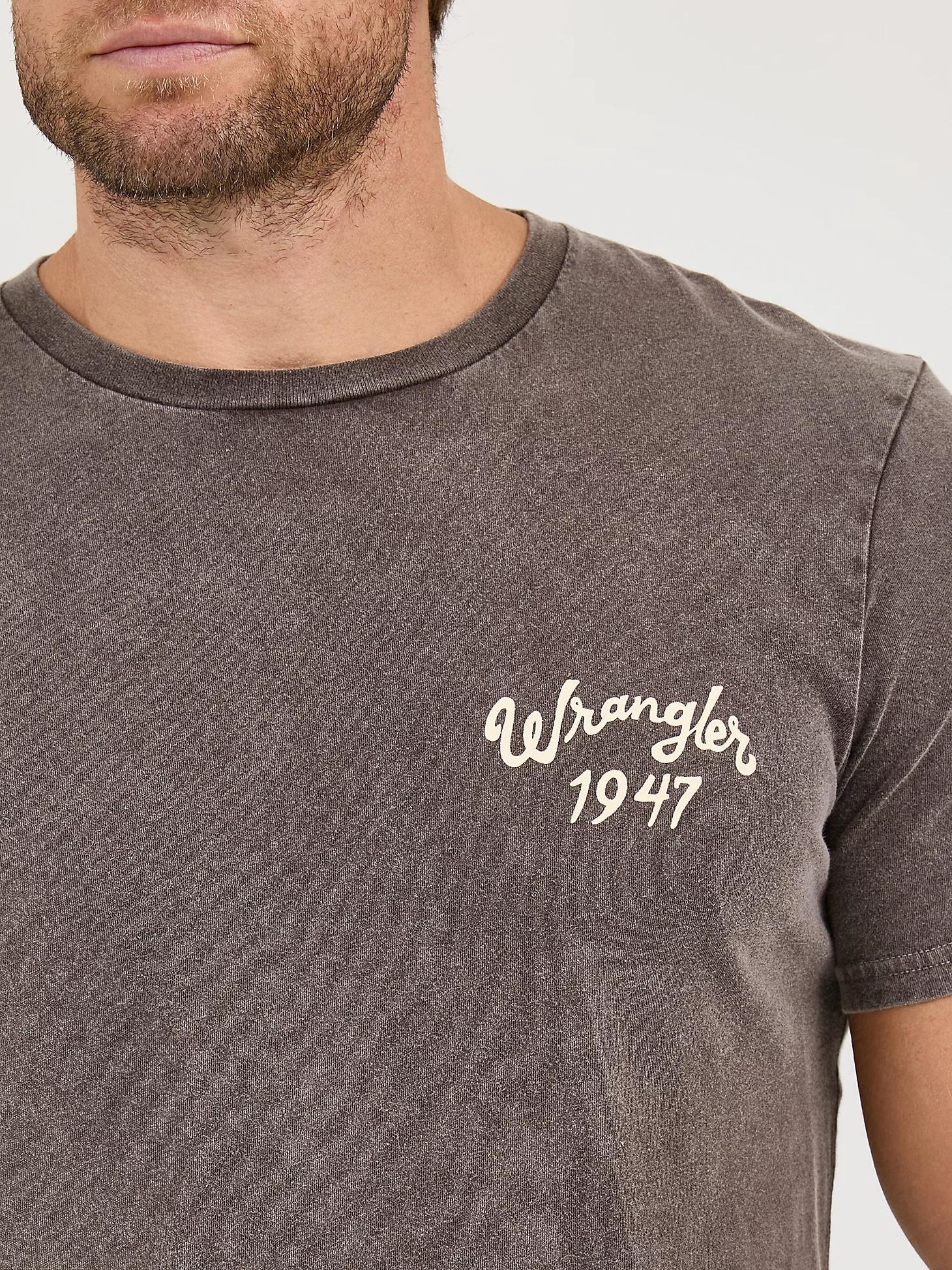 Men's Wrangler Mineral Wash Back Graphic T-Shirt | Men's SHIRTS | Wrangler® Product Image
