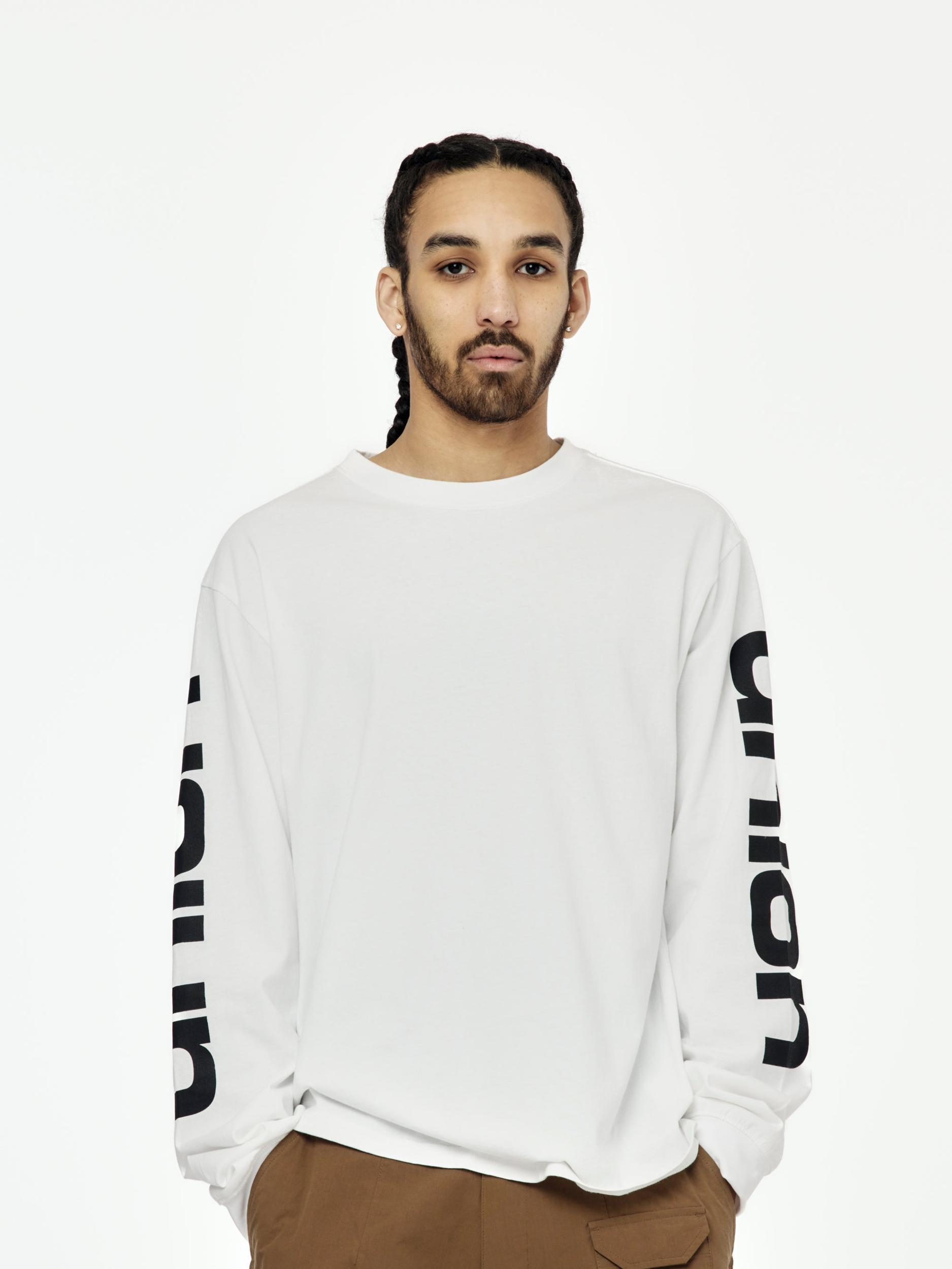 Blanked L/S Tee (White) Product Image