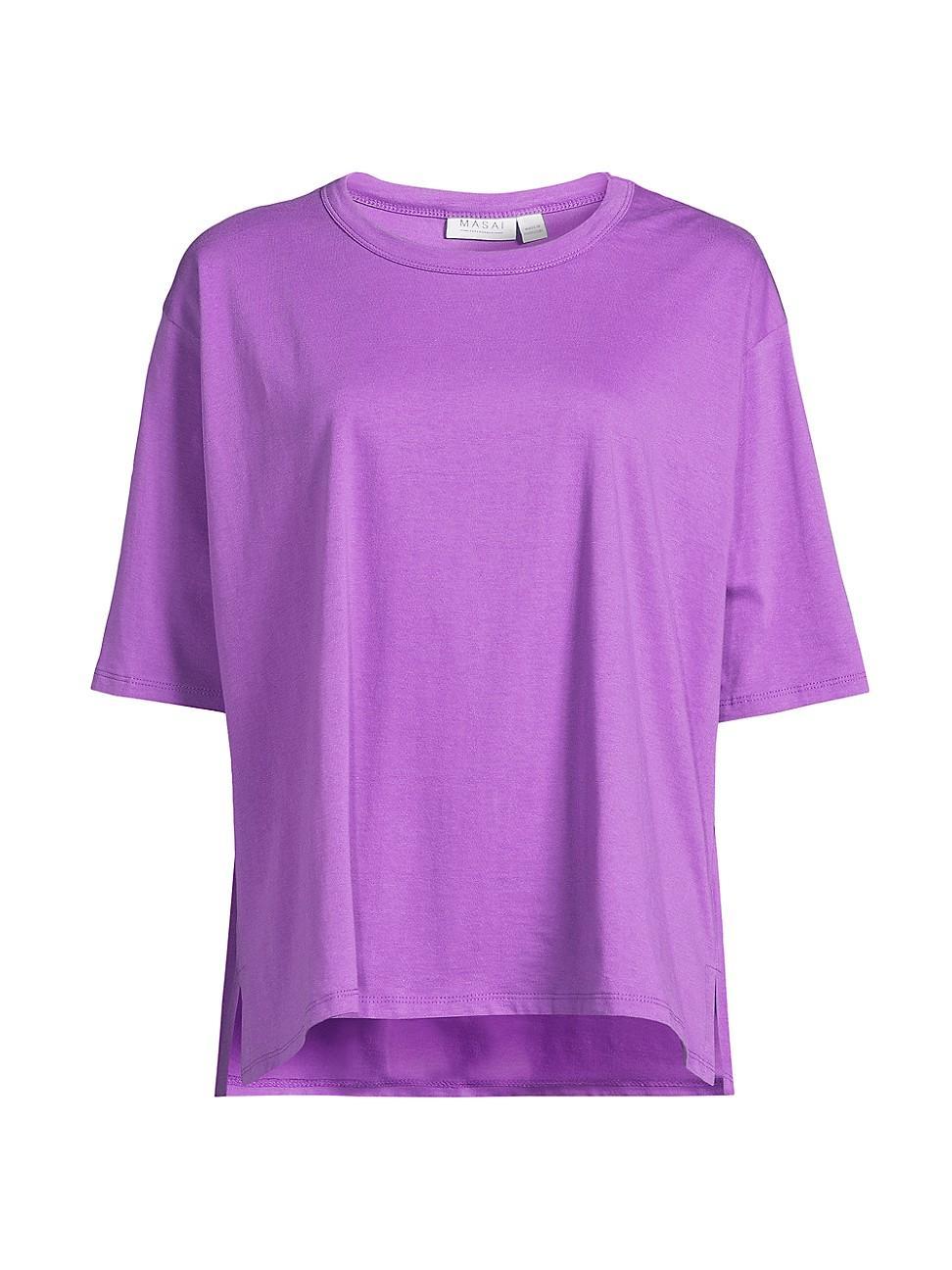 Womens Doreann Cotton Jersey T-Shirt Product Image
