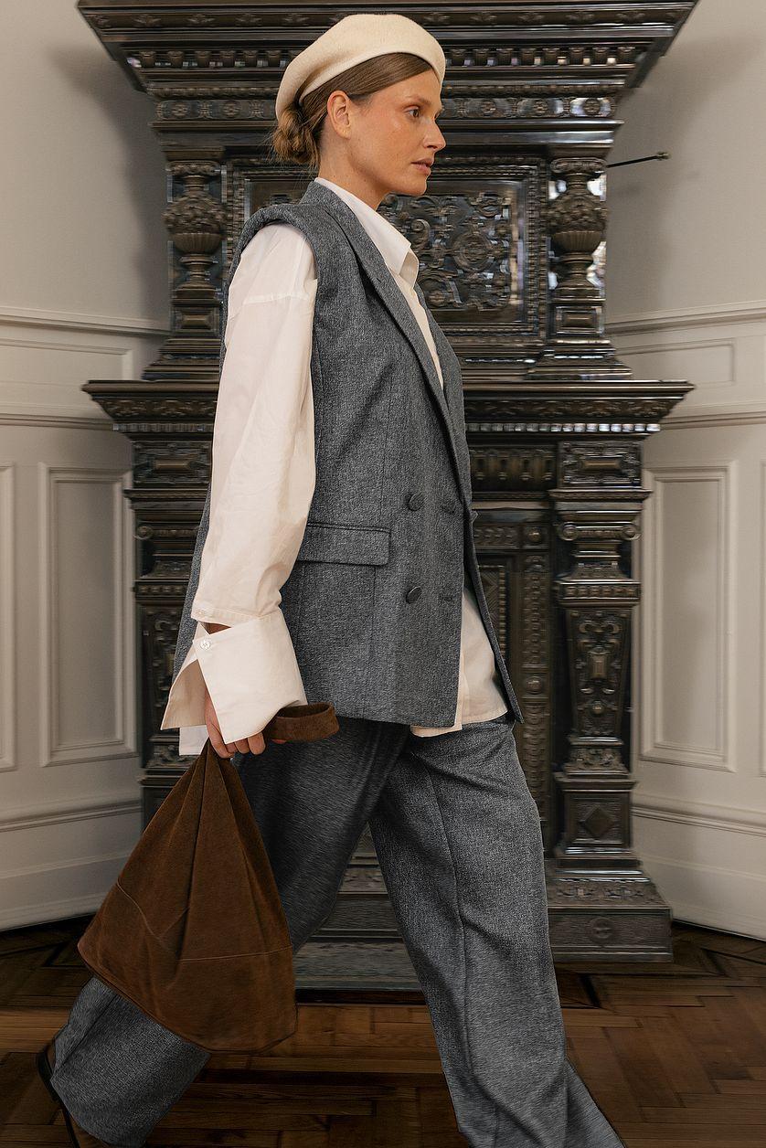 Sleeveless Oversized Vest Product Image