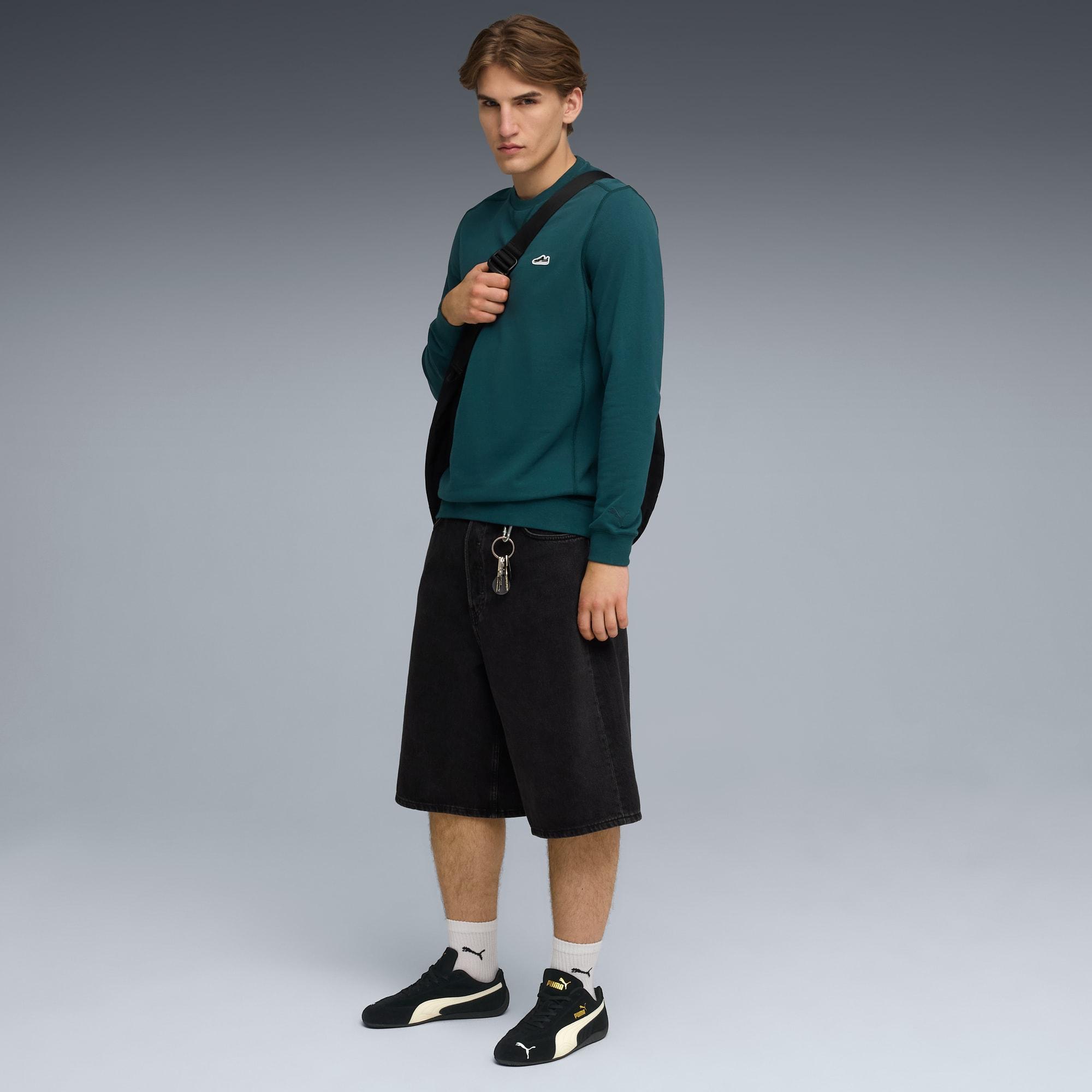 Wardrobe Essentials Suede Crew Men Product Image