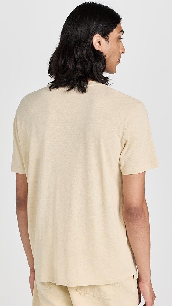 Marine Layer Relaxed Hemp Cotton Tee | Shopbop Product Image