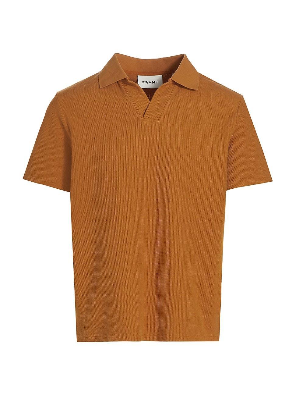 FRAME Jacquard Polo in Baby Blue at Nordstrom, Size Xx-Large Product Image