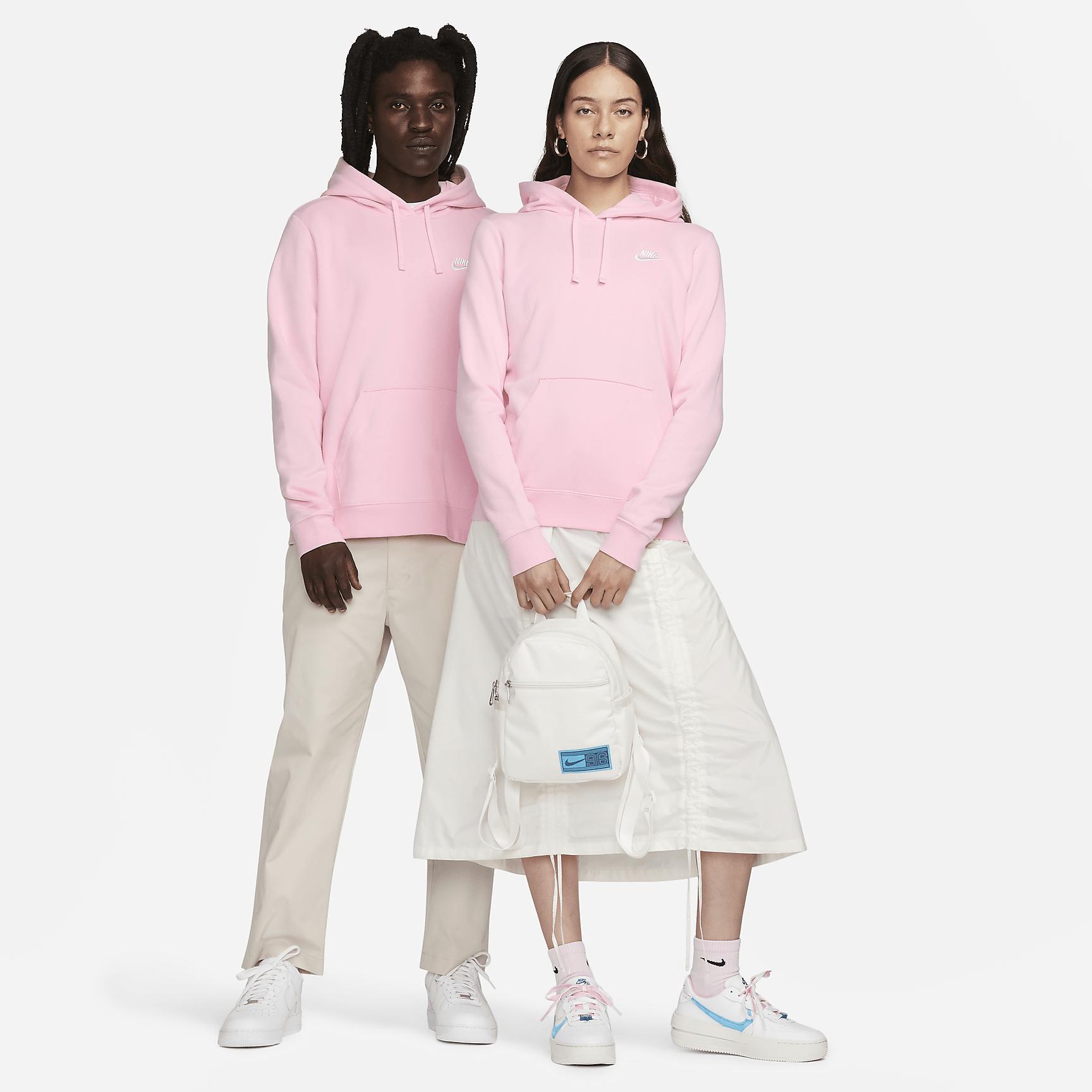 Womens Nike Sportswear Club Fleece Pullover Hoodie | DQ5793-690 Product Image