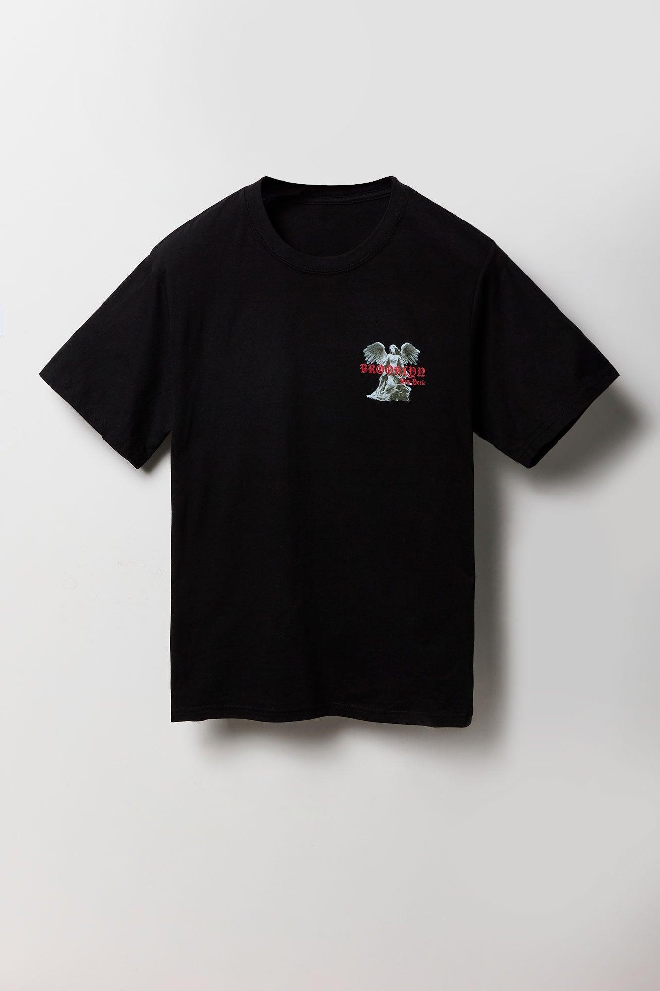 Brooklyn Angel Graphic T-Shirt Male Product Image