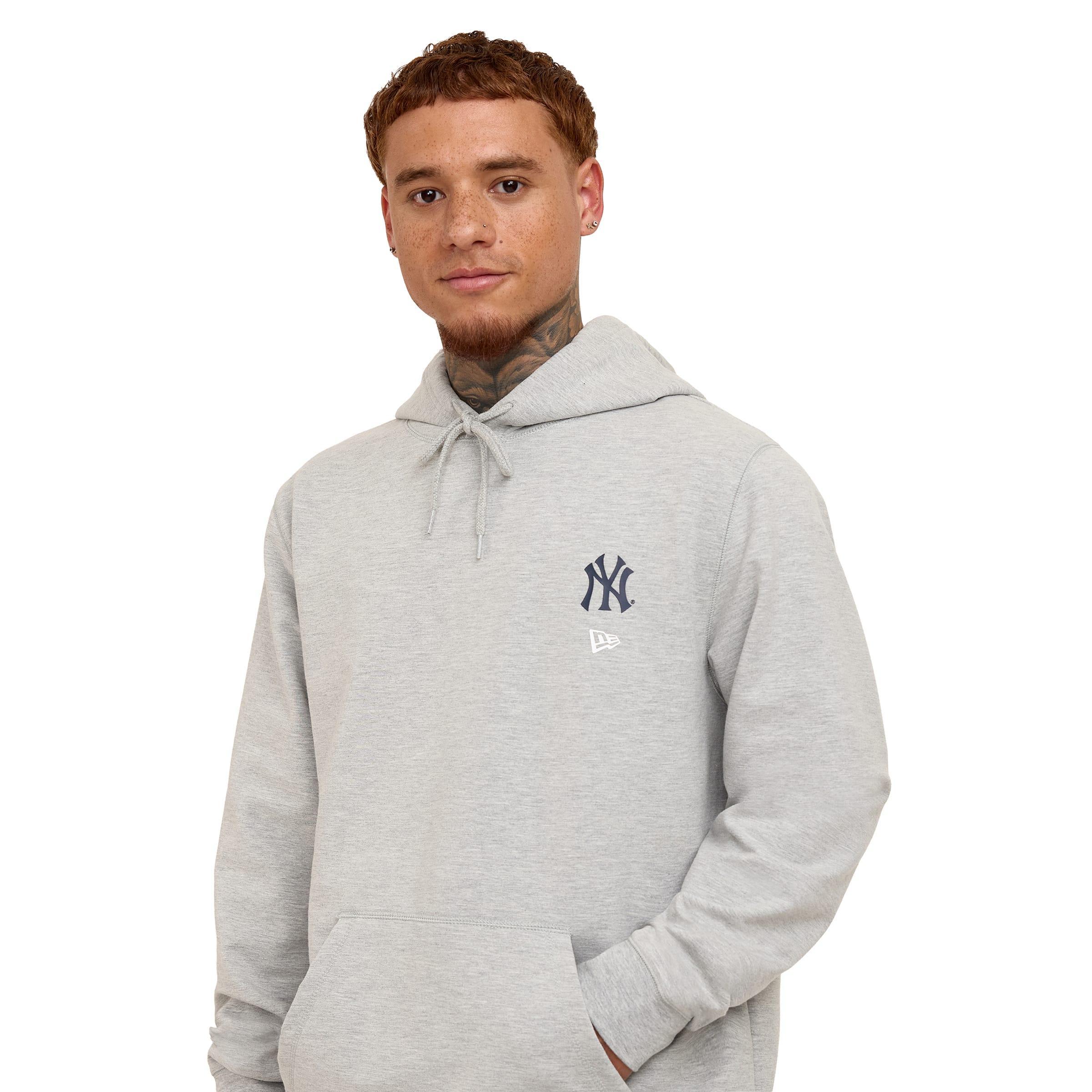 Chicago Cubs Logo Essentials Tonal Gray Hoodie Male Product Image