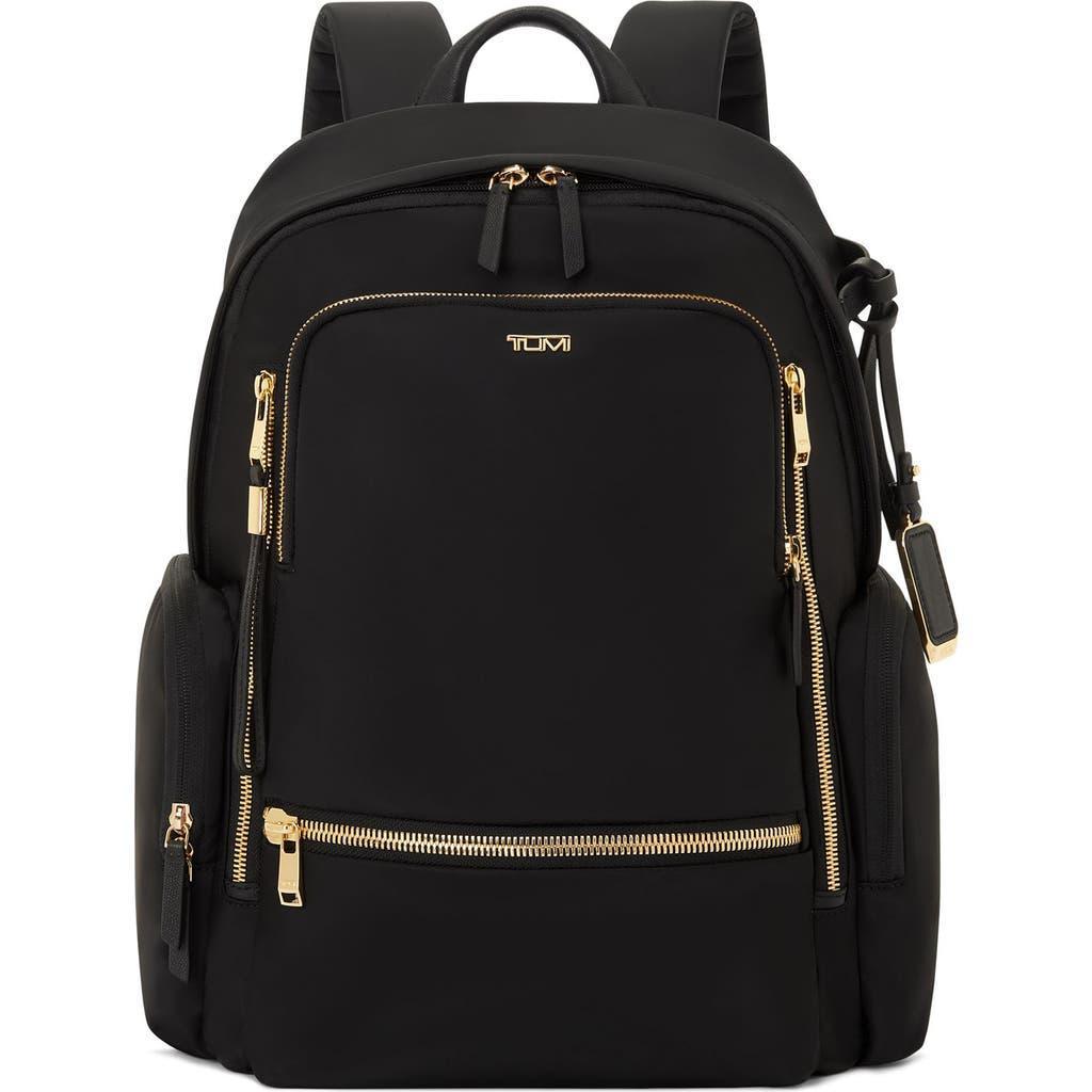 TUMI Voyageur Celina Backpack In Black/gold Product Image