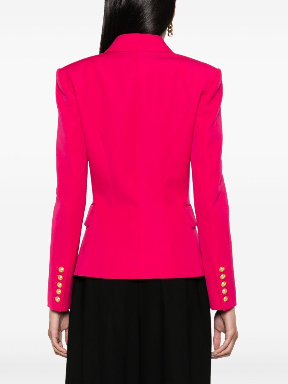 double-breasted wool blazer Product Image