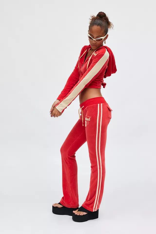Jaded London Velour Low Rise Trouser Product Image