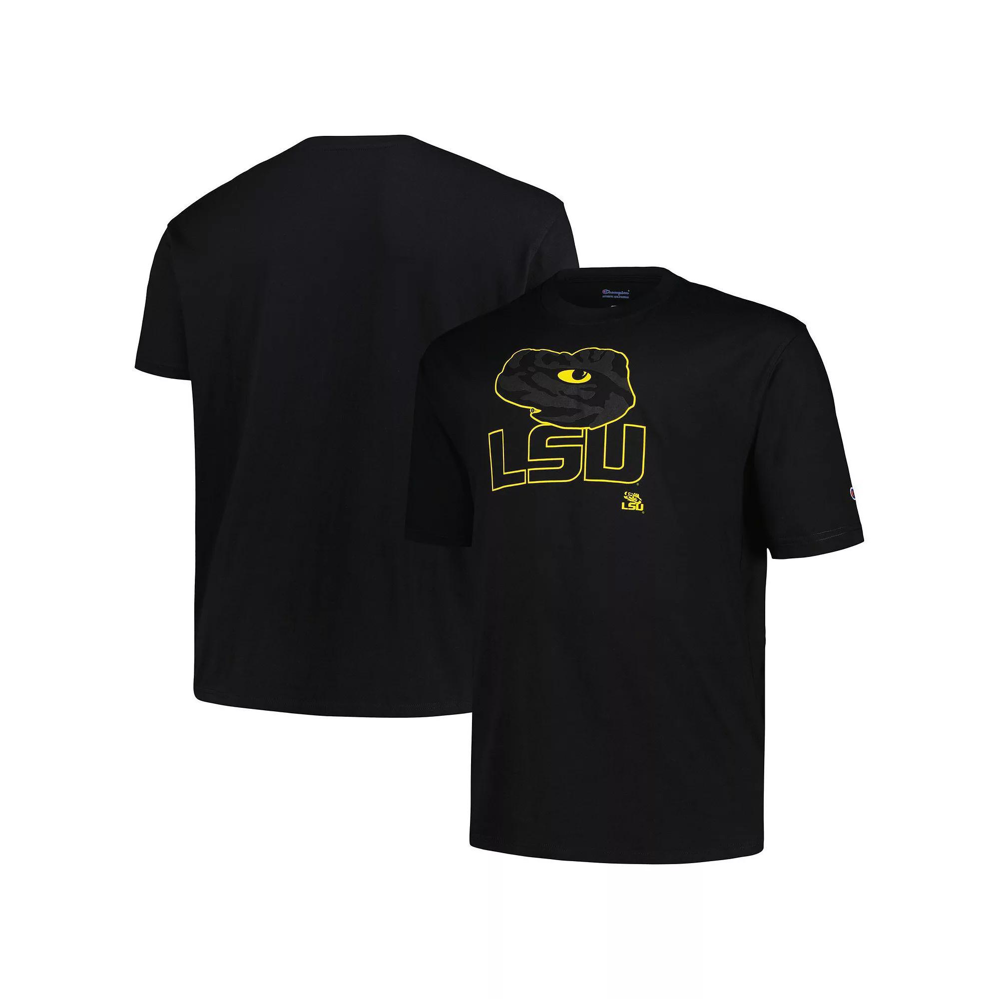 Men's Profile Black LSU Tigers Big & Tall Pop T-Shirt, Size: XLT Product Image