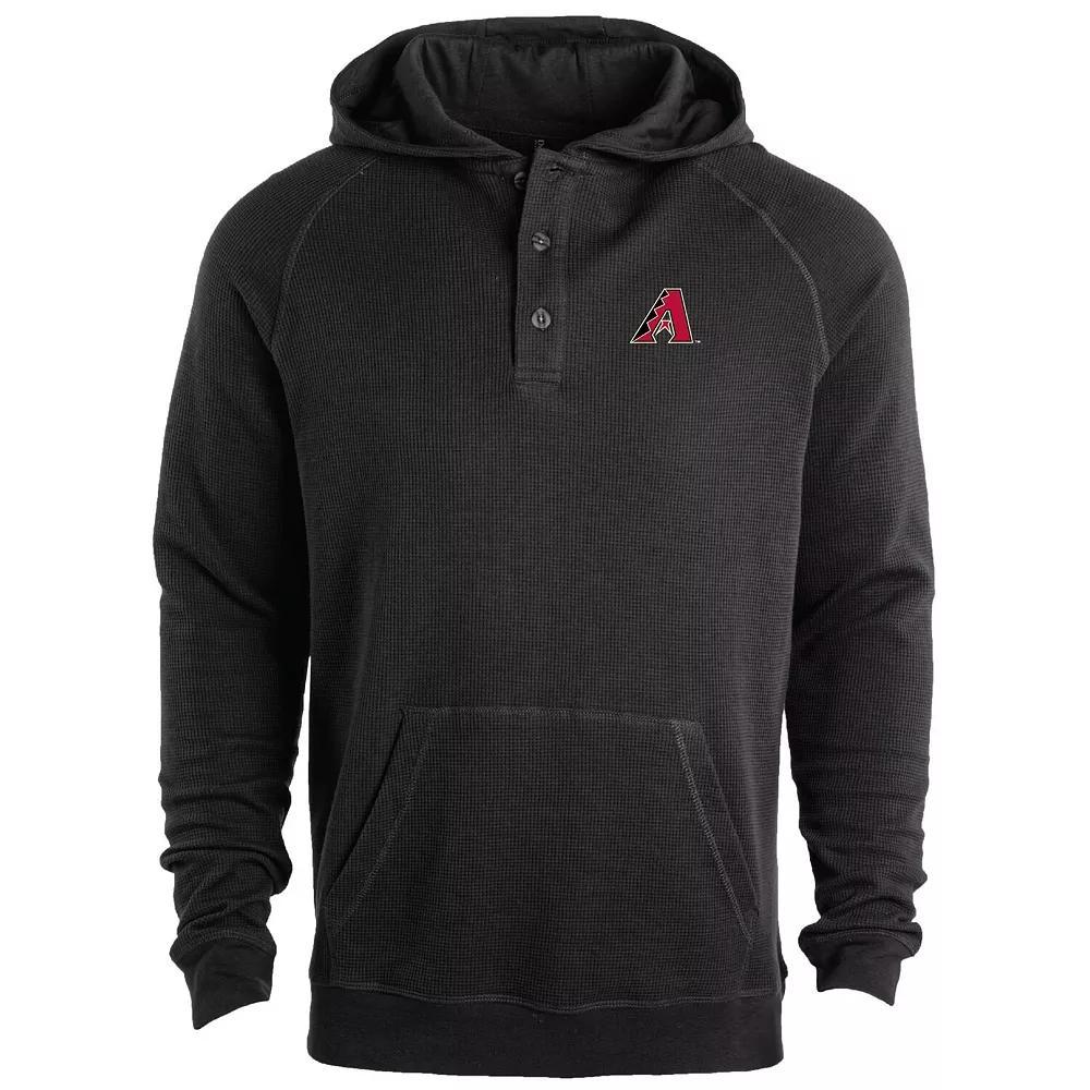 Men's Dunbrooke  Black Baltimore Orioles Montana Raglan Pullover Hoodie, Size: Small Product Image