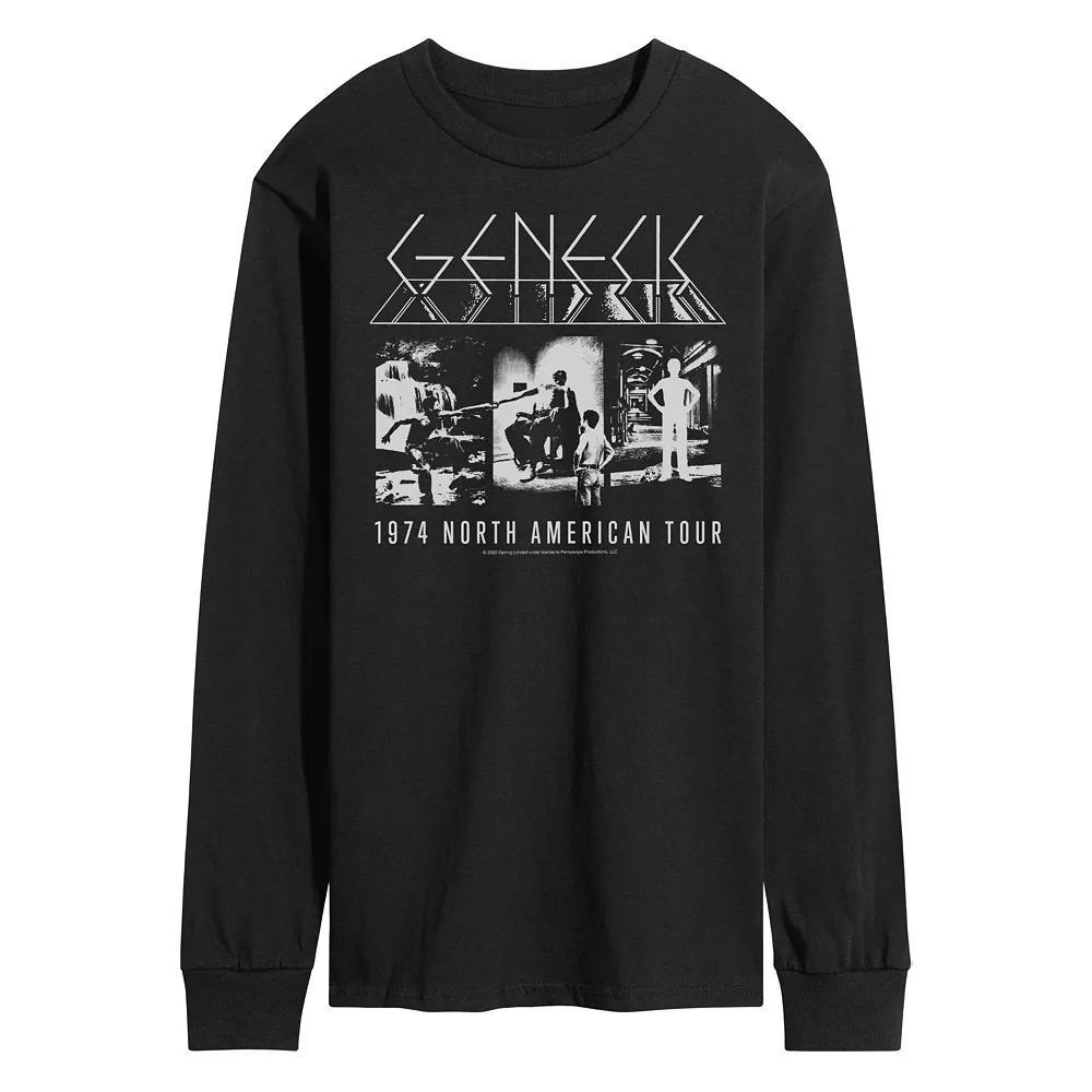Mens Dr. Seuss The Grinch Coffee And Dog Grid Long Sleeve Graphic Tee Product Image