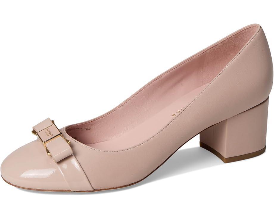 Deco Bow Smooth Leather Ballet Pump Product Image