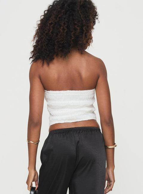 Lelande Tube Top White Product Image