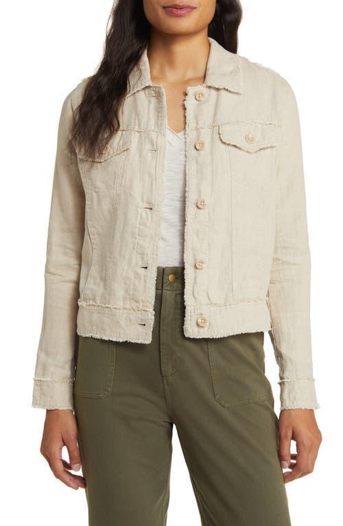 Tommy Bahama Two Palms Raw-Edge Linen Jacket Product Image