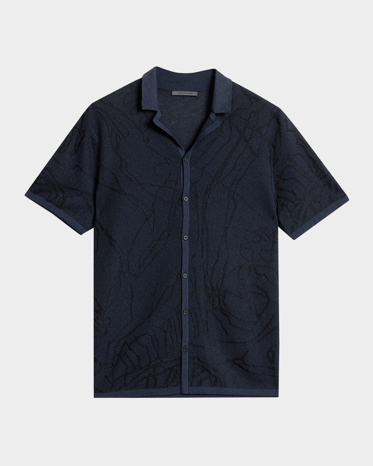 Mens Holt Hand-Drawing Camp Shirt Product Image