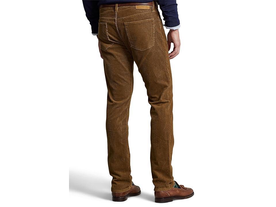 Polo Ralph Lauren Varick Slim Straight Corduroy Pants (Sepia) Men's Clothing Product Image