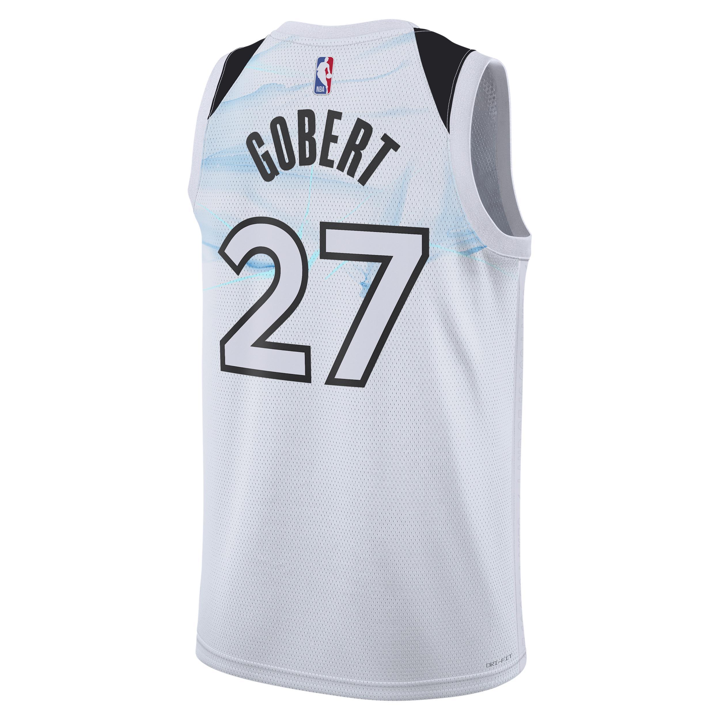 Rudy Gobert Minnesota Timberwolves 2024/25 City Edition Nike Men's Dri-FIT NBA Swingman Jersey Product Image