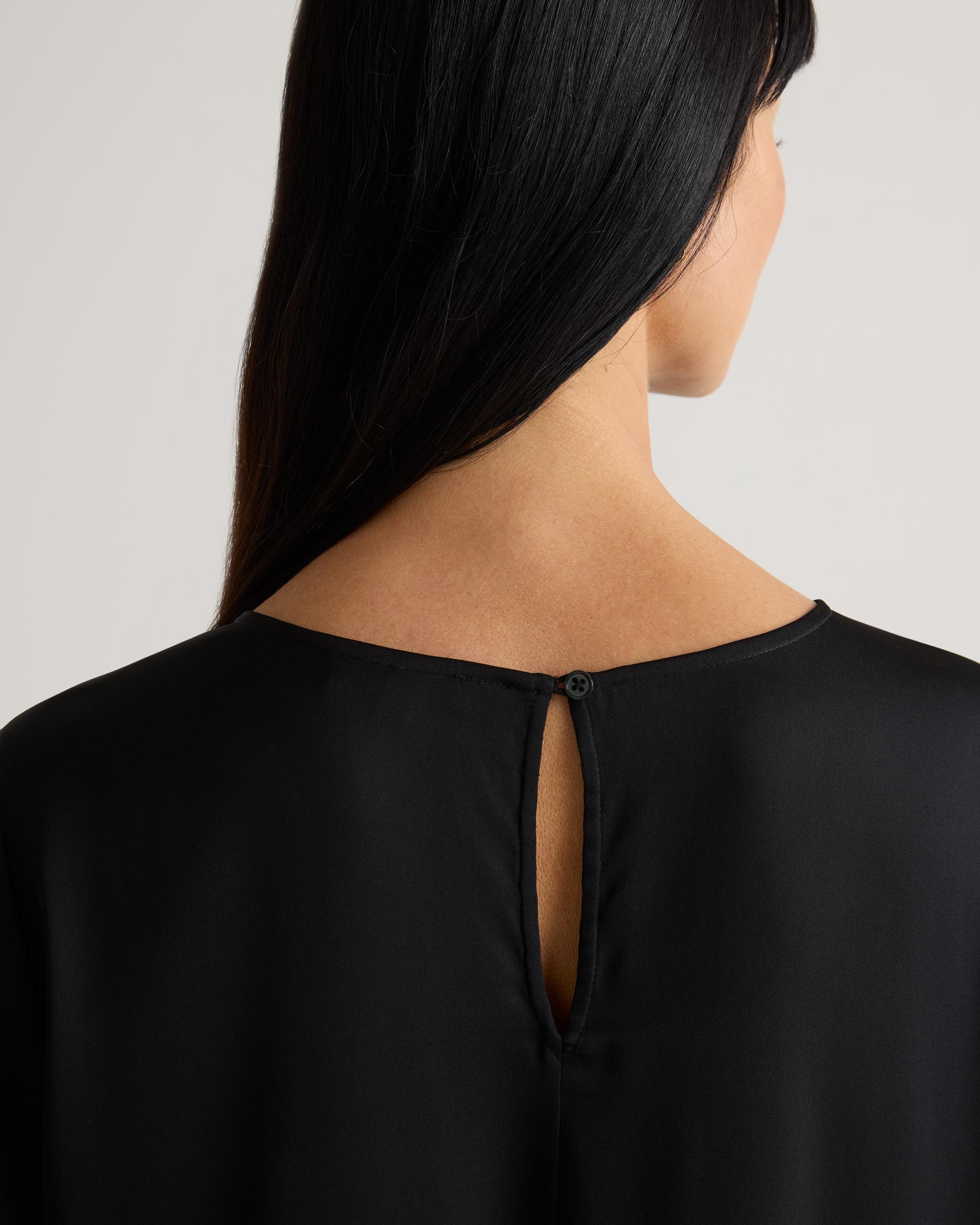 Quince | Women's Washable Stretch Silk Voluminous Maxi Dress Product Image