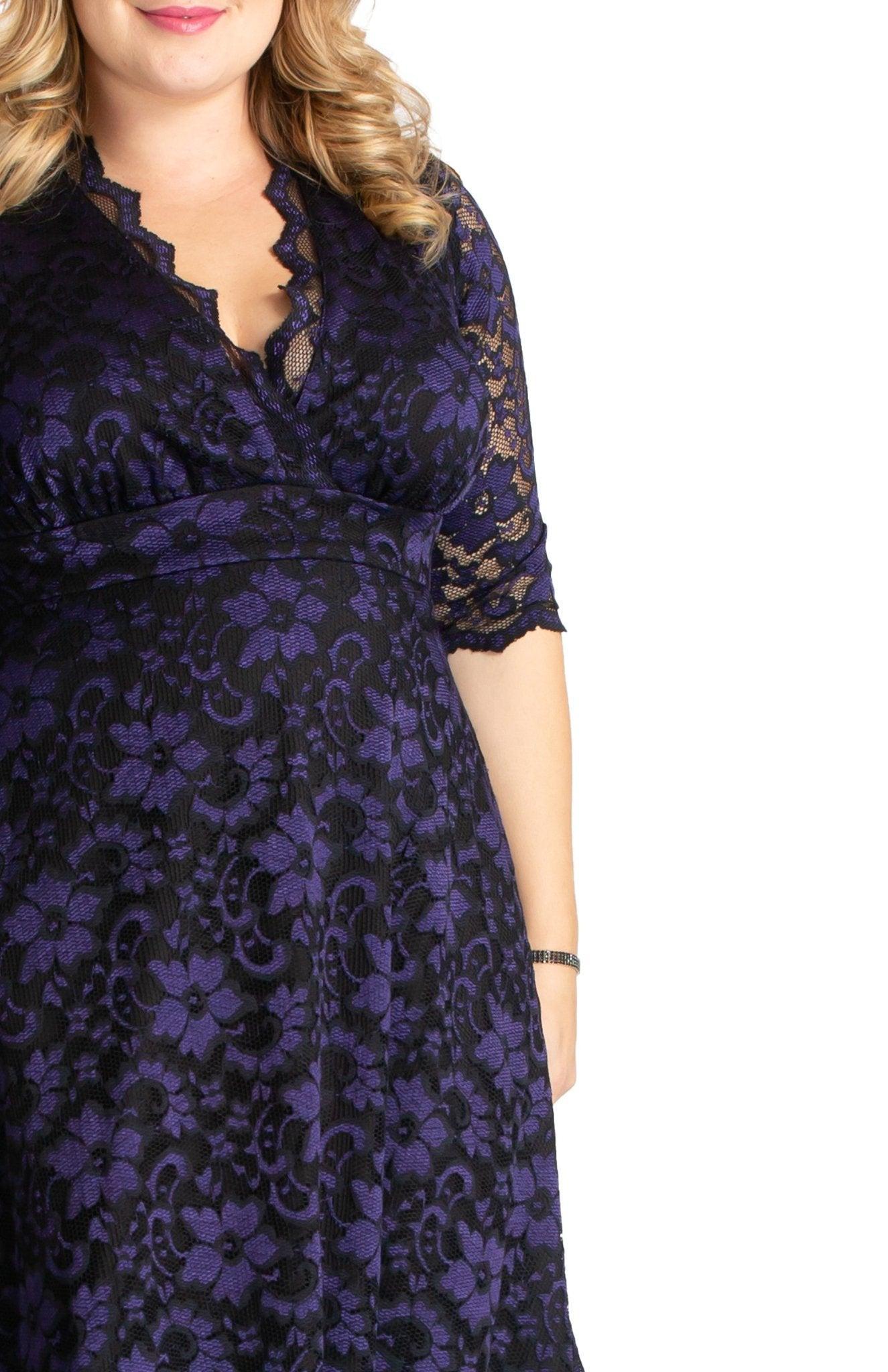Mon Cherie Lace Dress - Plus Product Image