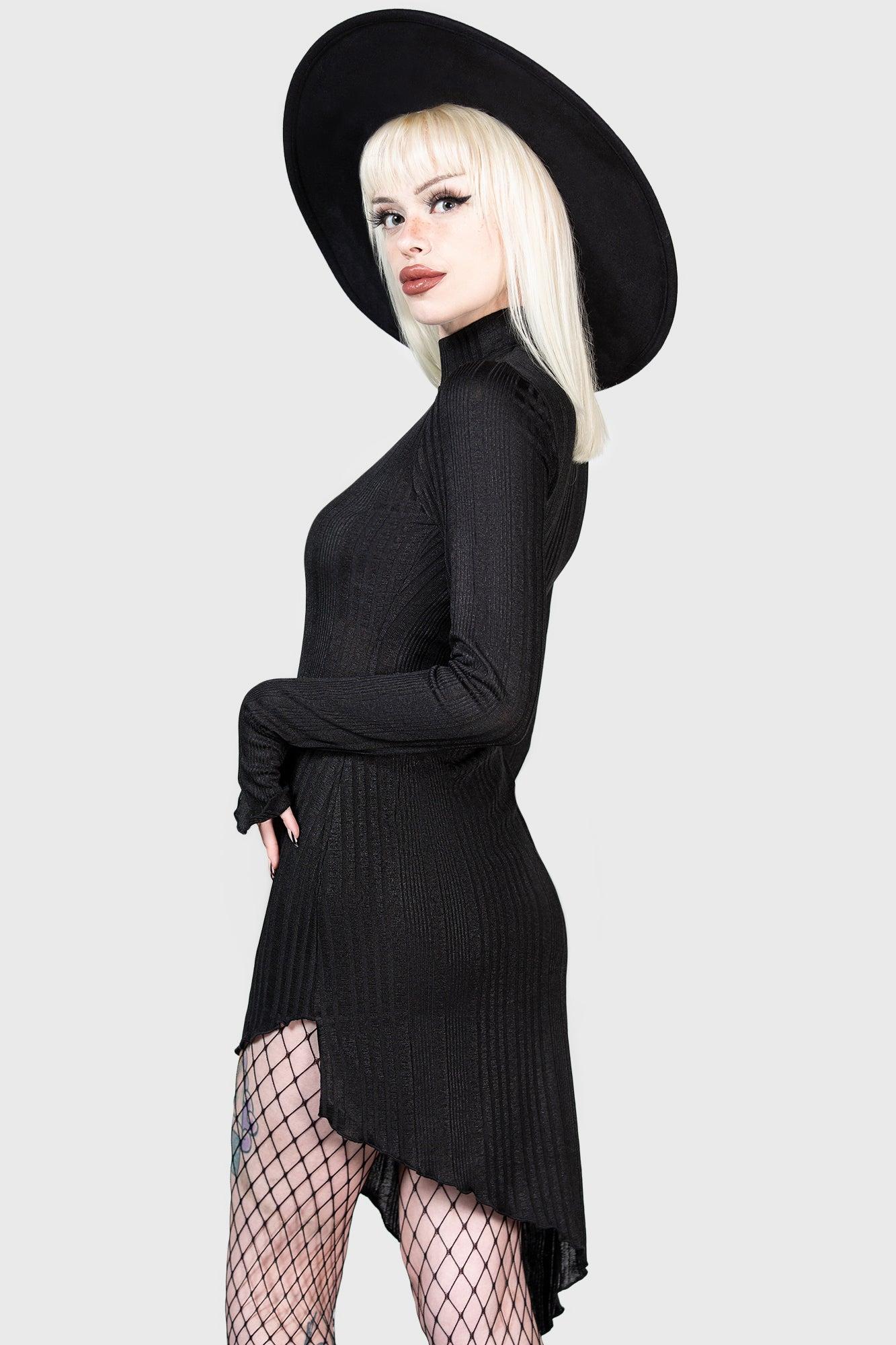 Stone Heart Asymmetric Dress Female Product Image
