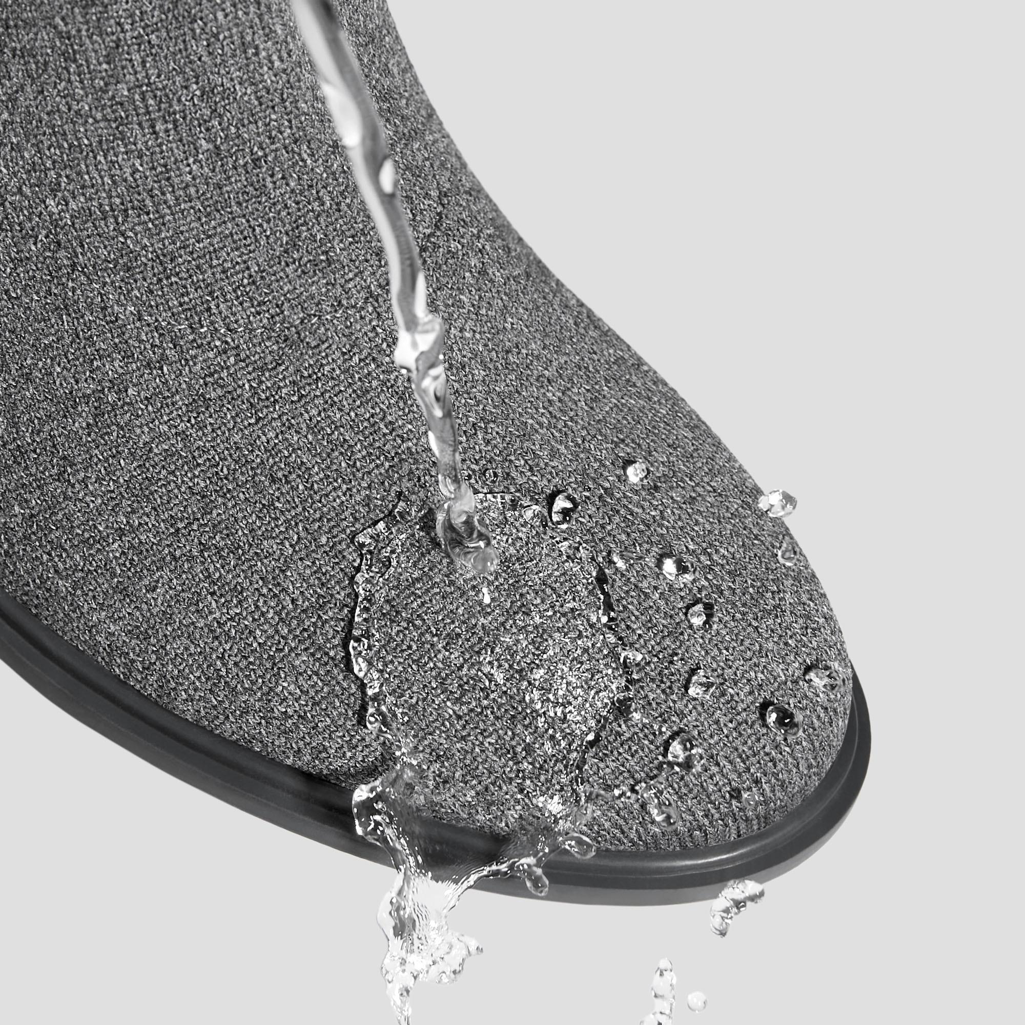 Almond-Toe Running Heel Boots (Amanda) Product Image