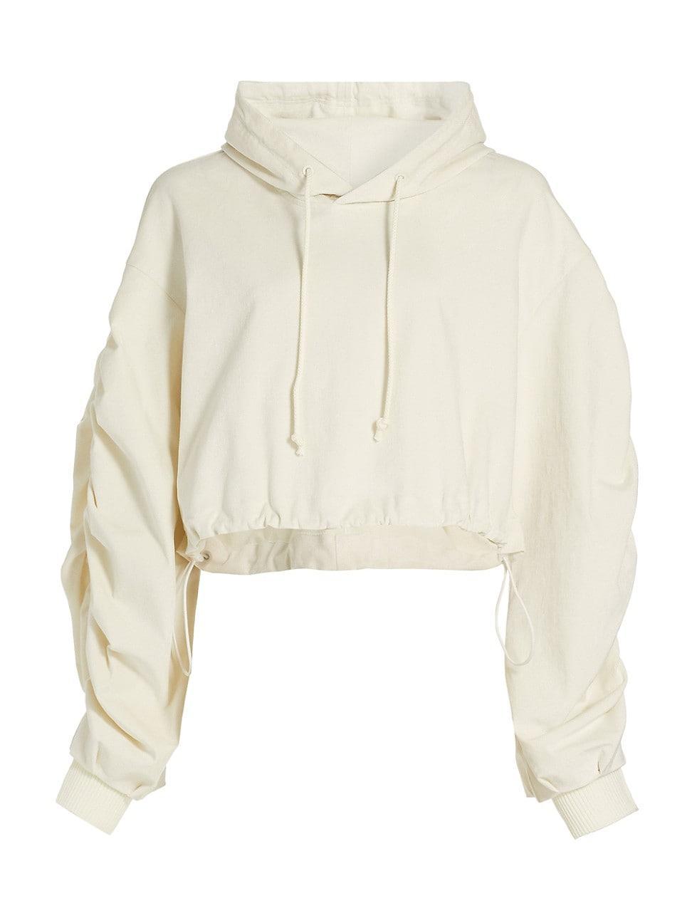 Womens Sunday Scaries Sanguinetti Crop Hoodie Product Image