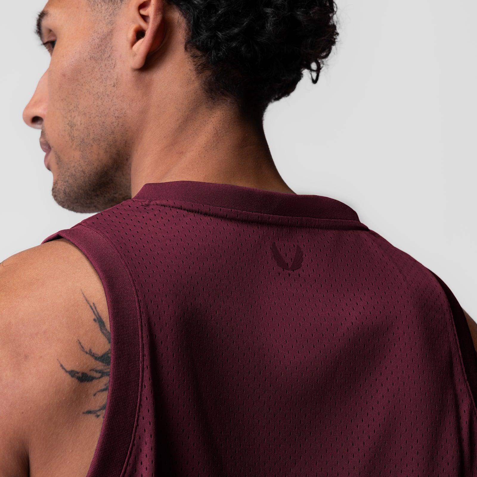 0990. Ion-Mesh Basketball Jersey - Crimson Product Image