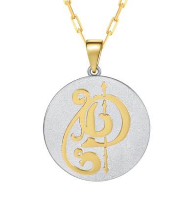 Saints & Saviors Fancy Initial K Pendant Necklace Product Image