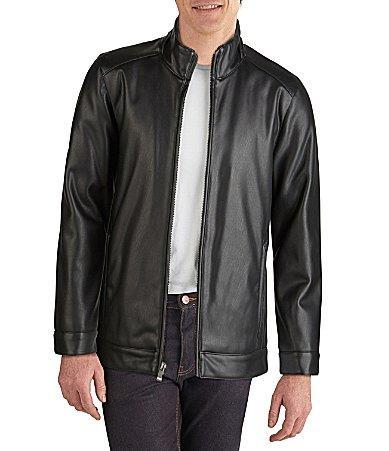 Cole Haan 26 Clean Moto Jacket Men's Clothing Product Image